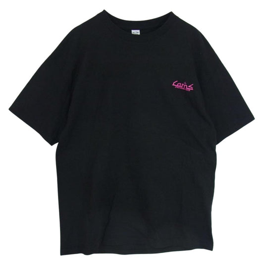 CHALLENGER チャレンジャー 18SS × SAM’S サムズ CAMS カムズ SPACE MANIA TEE CAMS スペース マニア Tシャツ ブラック系 XL【中古】