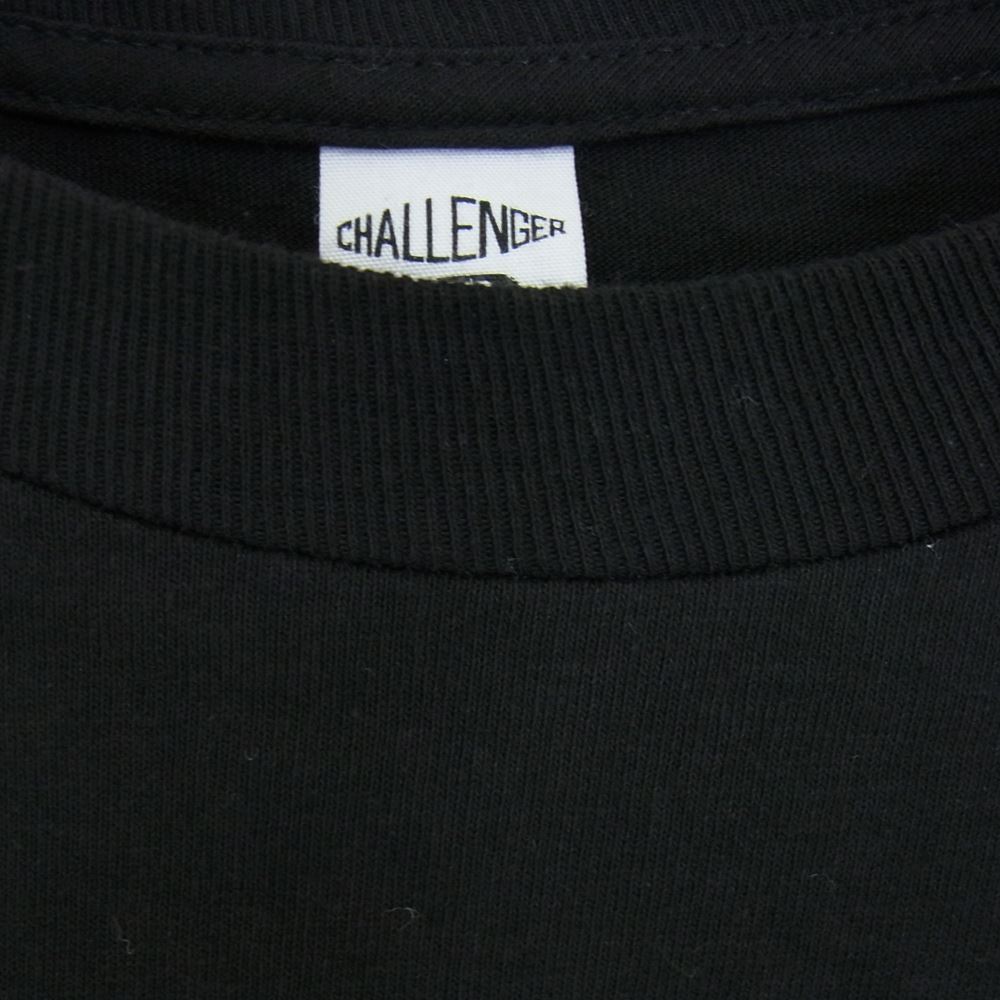 CHALLENGER チャレンジャー 18SS × SAM’S サムズ CAMS カムズ SPACE MANIA TEE CAMS スペース マニア Tシャツ ブラック系 XL【中古】