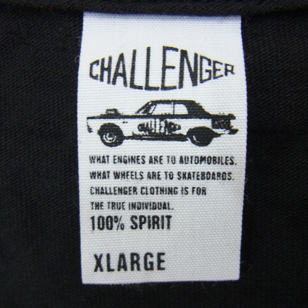 CHALLENGER チャレンジャー 18SS × SAM’S サムズ CAMS カムズ SPACE MANIA TEE CAMS スペース マニア Tシャツ ブラック系 XL【中古】