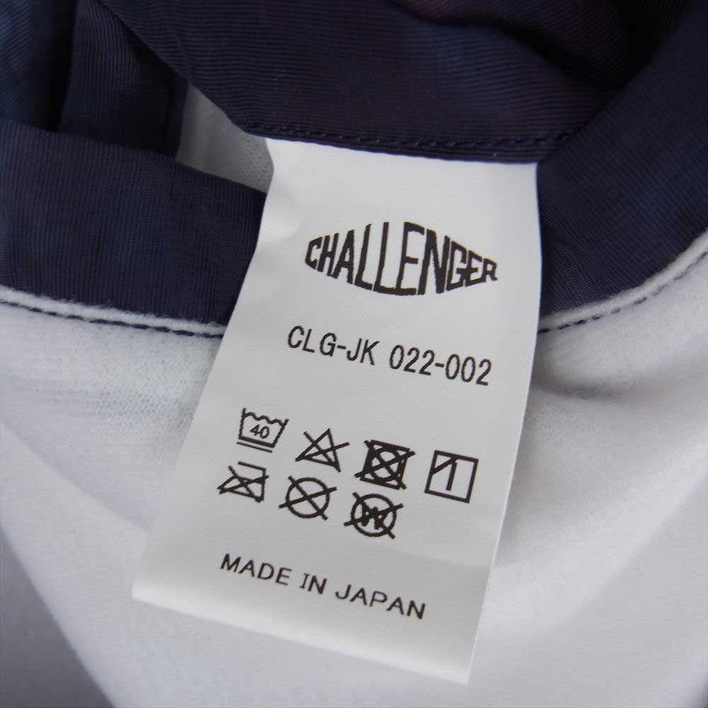 CHALLENGER チャレンジャー 22SS CLG-JK 022-002 TIE DYE LOGO COACH JACKET タイダイ 刺繍ロゴ 裏フリース コーチ ジャケット ネイビー系 マルチカラー系 XL【美品】【中古】