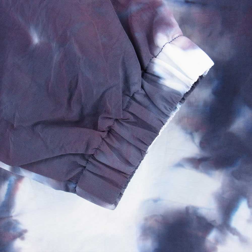 CHALLENGER チャレンジャー 22SS CLG-JK 022-002 TIE DYE LOGO COACH JACKET タイダイ 刺繍ロゴ 裏フリース コーチ ジャケット ネイビー系 マルチカラー系 XL【美品】【中古】