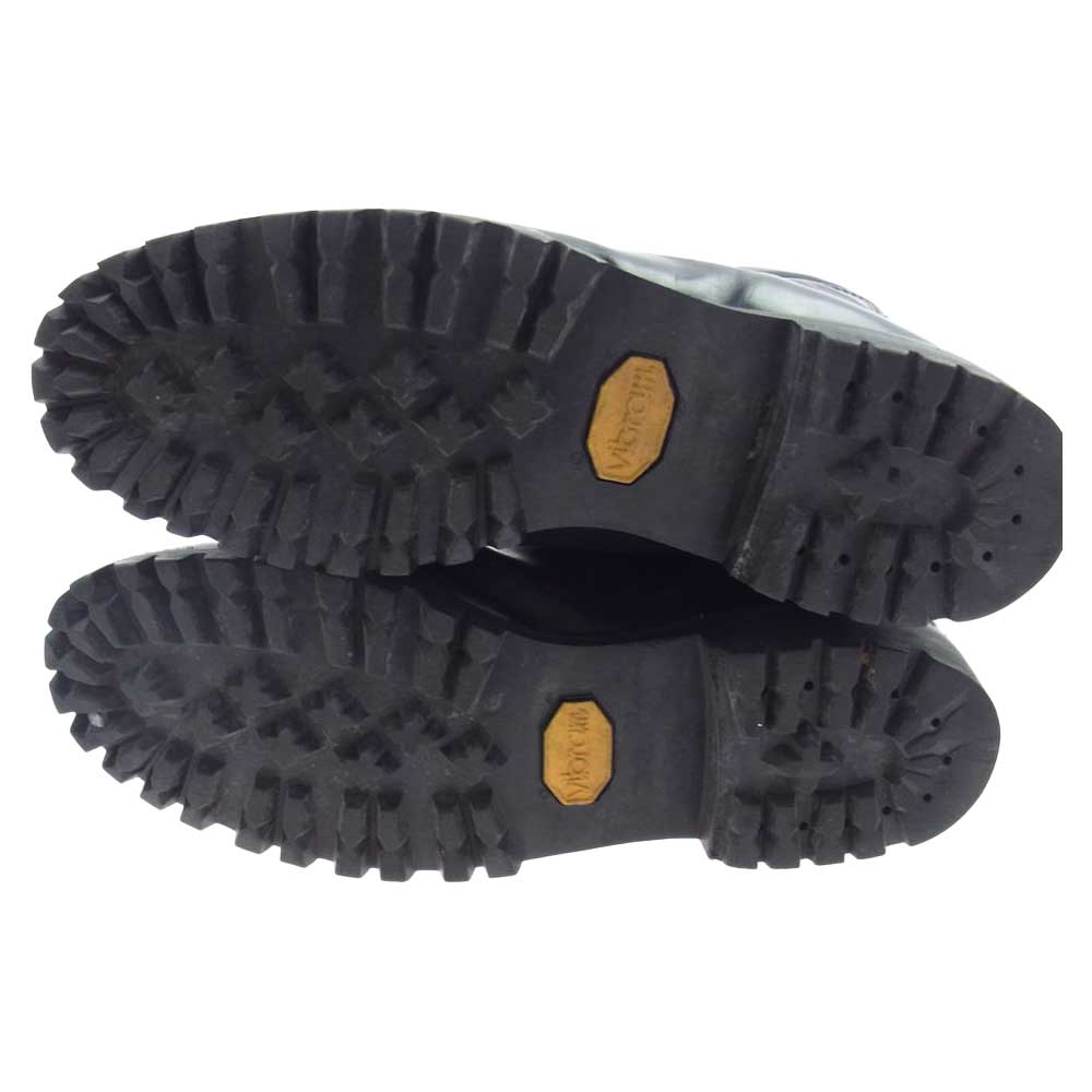 CHROME HEARTS クロムハーツ（原本無） Chippewa チペワ FIREMAN ファイヤーマン ダガージップ レースアップ レザー ブーツ ブラック系 8D【中古】