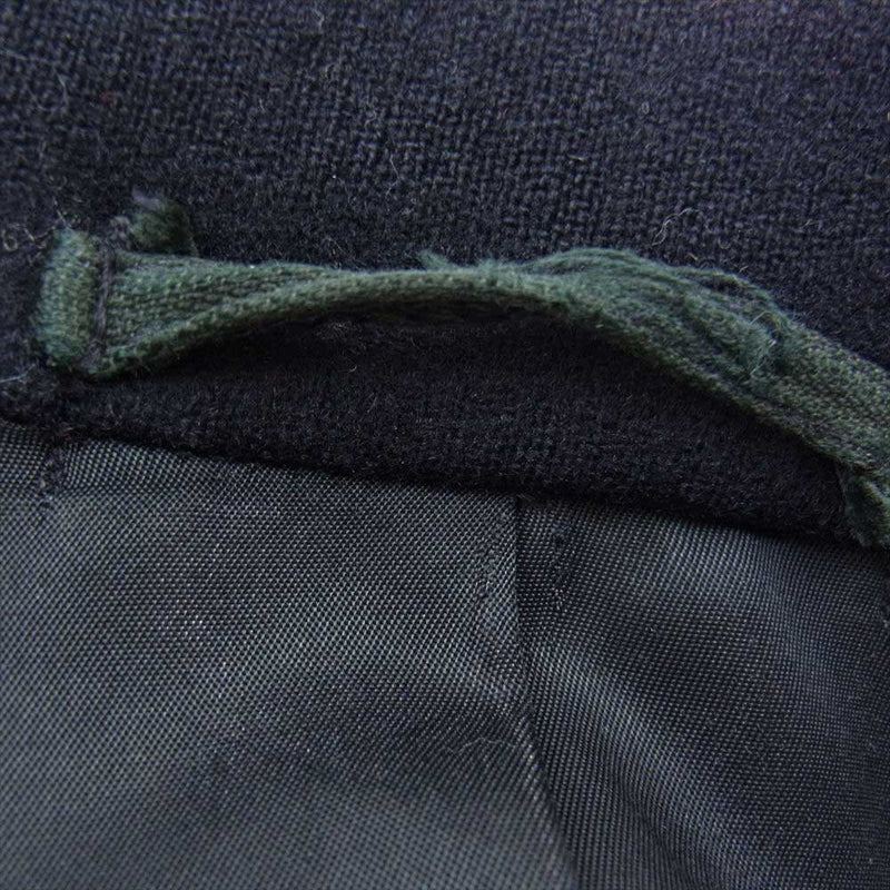 アメリカ海軍 40s NAVAL CLOTHING DEPOT ウール Pコート ブラック系【中古】