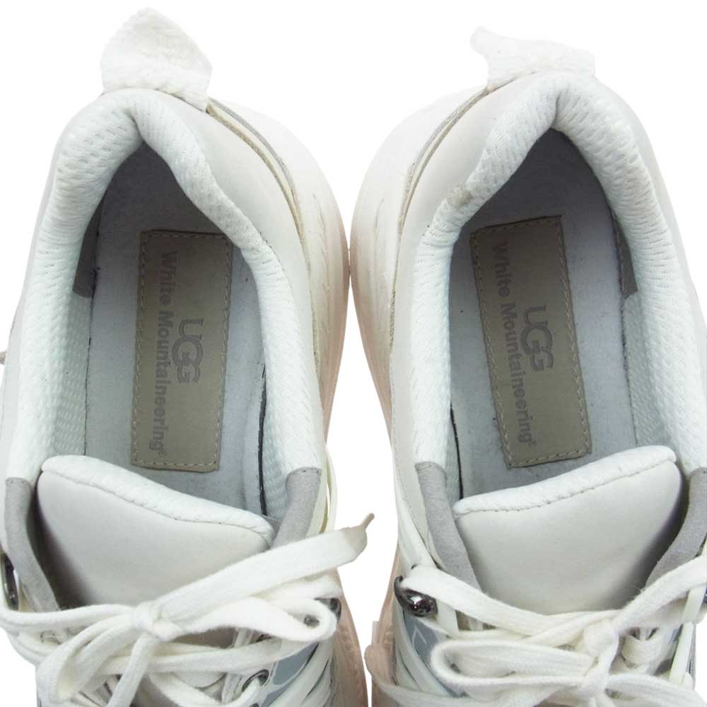 WHITE MOUNTAINEERING ホワイトマウンテニアリング 1118692-WHT WM × UGG アグ CA805 SNEAKER ボリュームソール スニーカー ホワイト ホワイト系 27.5cm【中古】