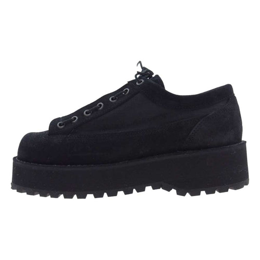 WHITE MOUNTAINEERING ホワイトマウンテニアリング D214125 WM2173805 DANNER ダナー Wilamette Valley zip ウィラメットバレー センタージップ スエード コンバットブーツ ブラック系 26.5cm【中古】