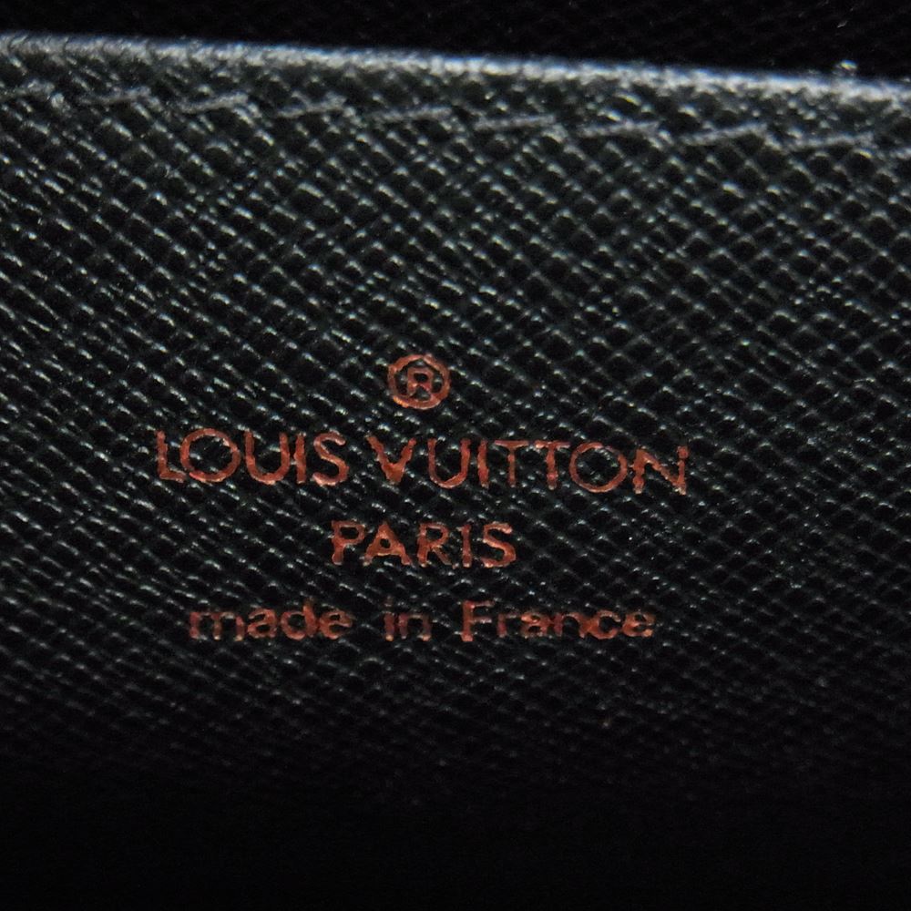 LOUIS VUITTON ルイ・ヴィトン M52522 エピ ポシェット オム ノワール クラッチバッグ ブラック系【中古】