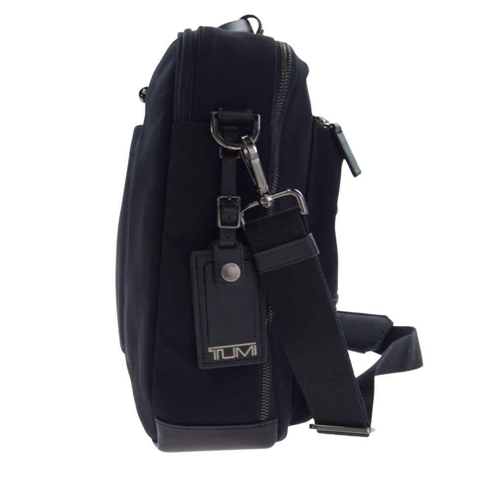 TUMI トゥミ 66080D2E HARRISON ハリソン ブリーフケース ビジネスバッグ ブラック系【中古】