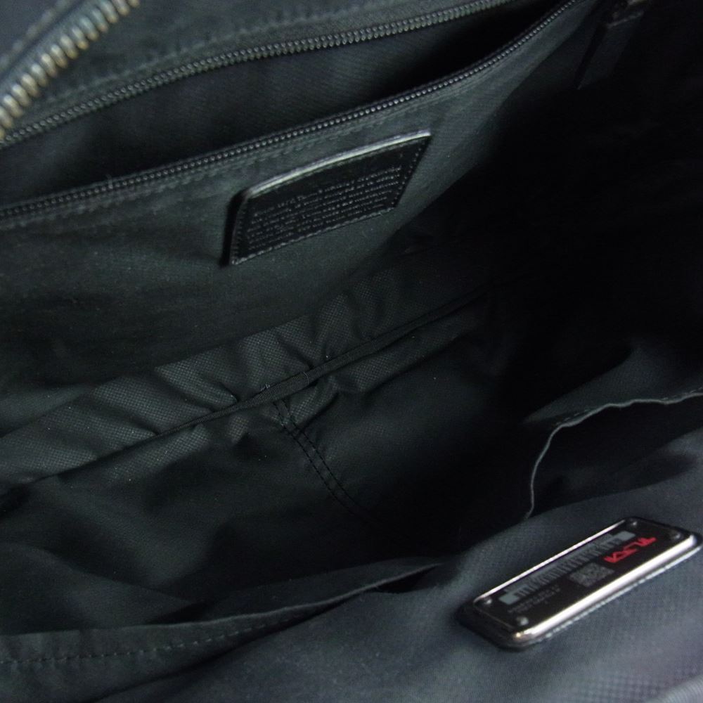 TUMI トゥミ 66080D2E HARRISON ハリソン ブリーフケース ビジネスバッグ ブラック系【中古】