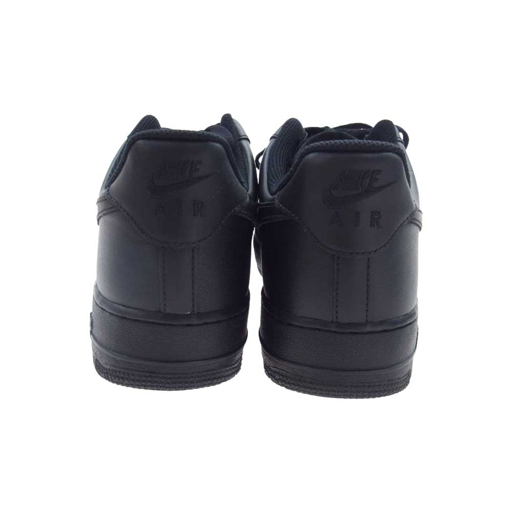 NIKE ナイキ 315122-001 AIR FORCE 1 AF1 07 エアフォースワン ローカット　スニーカー ブラック系 28.5cm【中古】