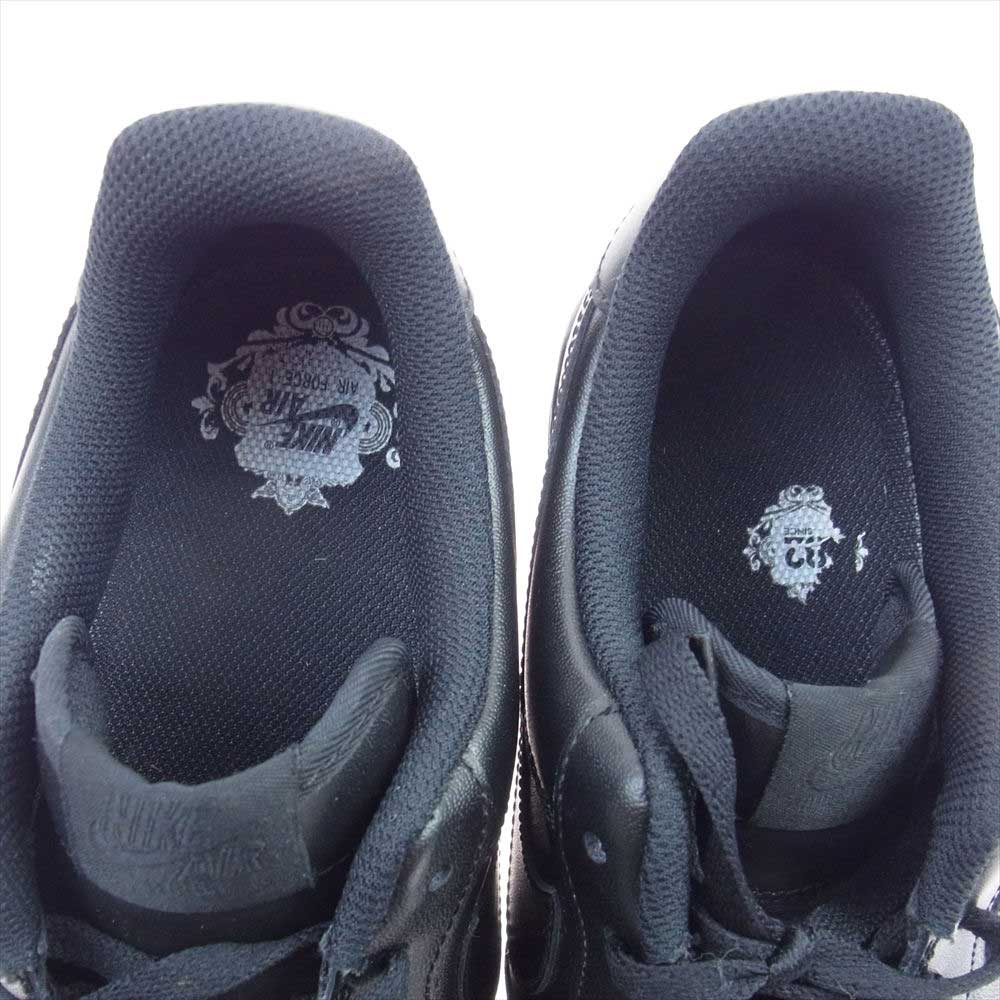 NIKE ナイキ 315122-001 AIR FORCE 1 AF1 07 エアフォースワン ローカット　スニーカー ブラック系 28.5cm【中古】