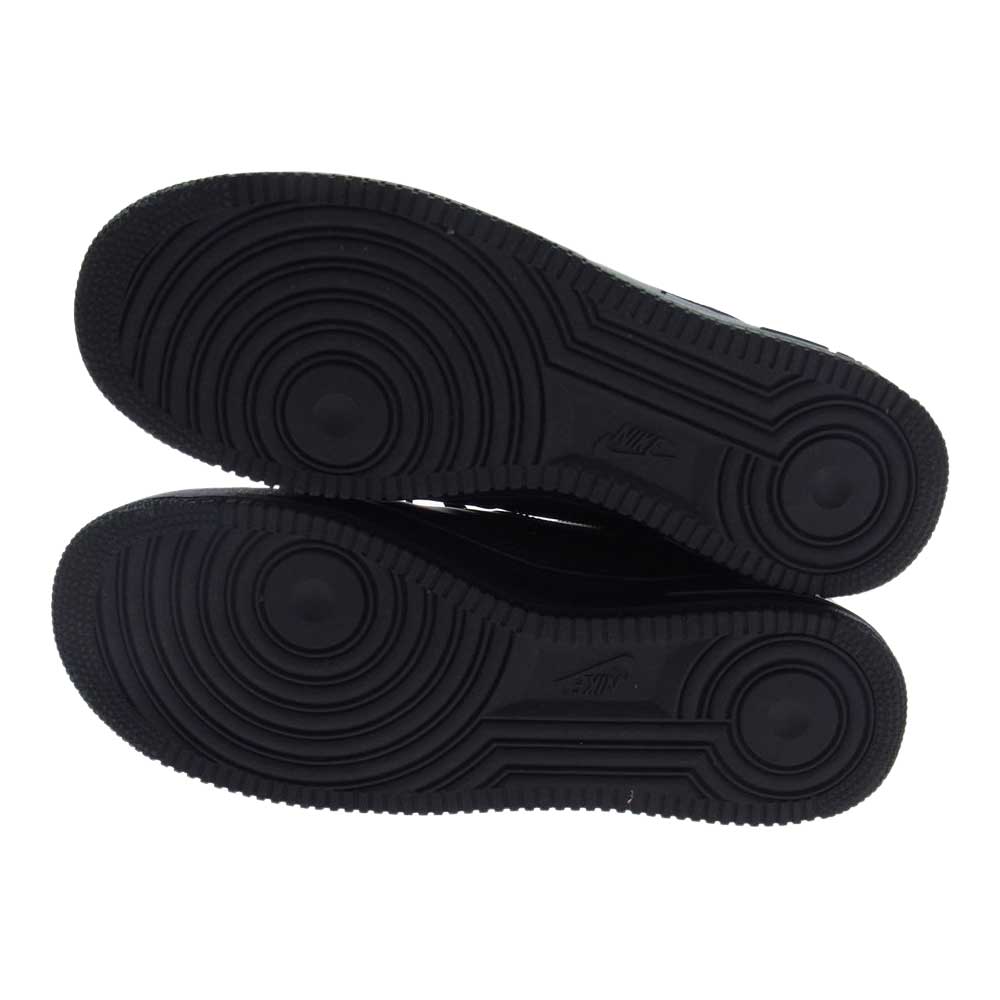 NIKE ナイキ 315122-001 AIR FORCE 1 AF1 07 エアフォースワン ローカット　スニーカー ブラック系 28.5cm【中古】
