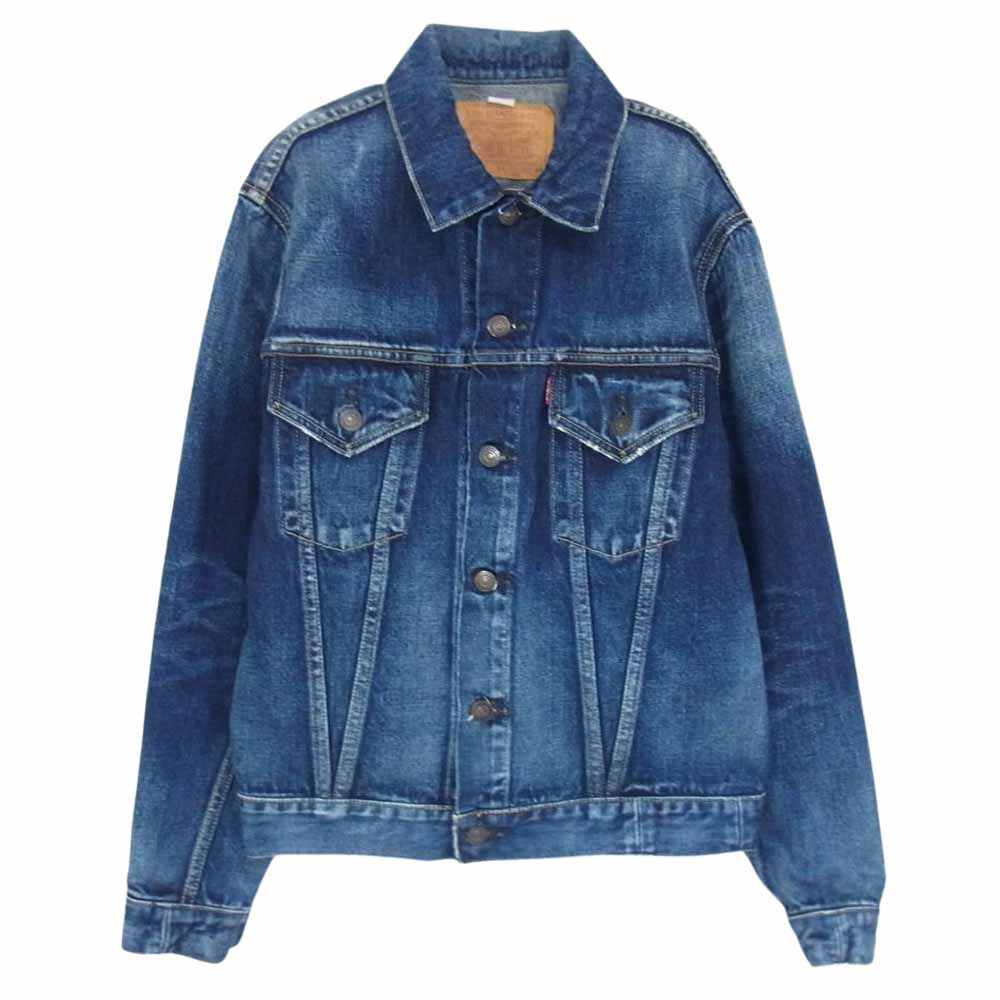 Levi's リーバイス 70557-0004 557XX 復刻 ビックE 3rdモデル デニム ジャケット インディゴブルー系 L【中古】