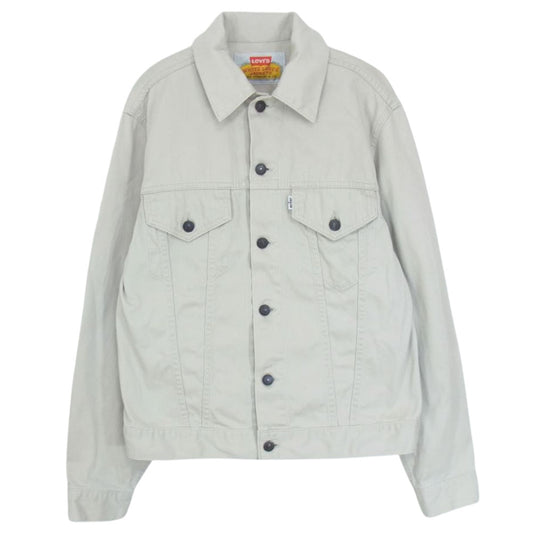 Levi's リーバイス 70505-11 復刻 日本製 トラッカー ピケジャケット ベージュ系 38【中古】