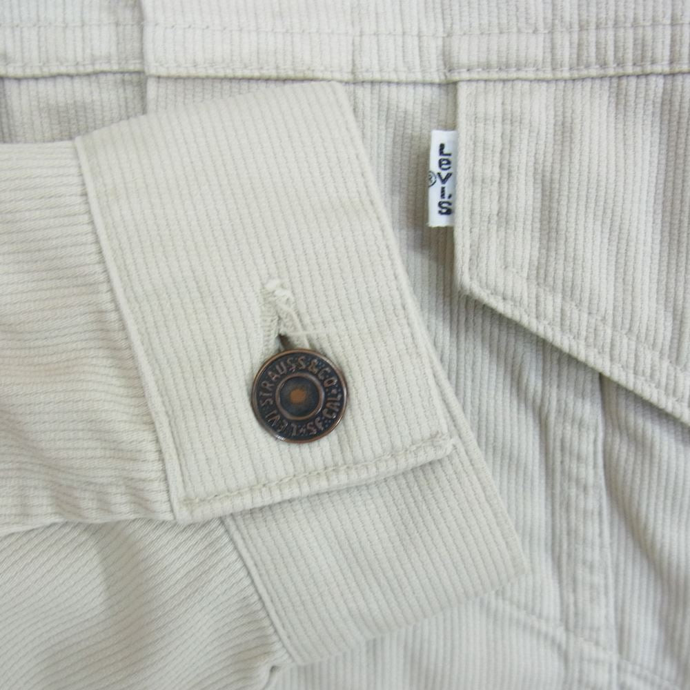 Levi's リーバイス 70505-11 復刻 日本製 トラッカー ピケジャケット ベージュ系 38【中古】