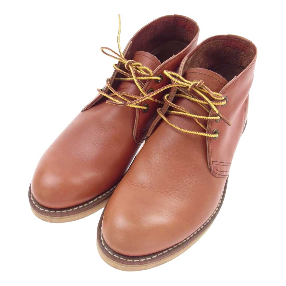 RED WING レッドウィング 8595 WORK CHUKKA ワークチャッカ ブーツ ブラウン系 26cm【中古】