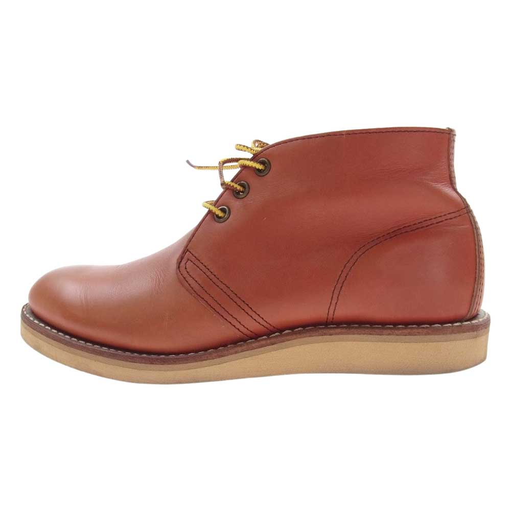 RED WING レッドウィング 8595 WORK CHUKKA ワークチャッカ ブーツ ブラウン系 26cm【中古】