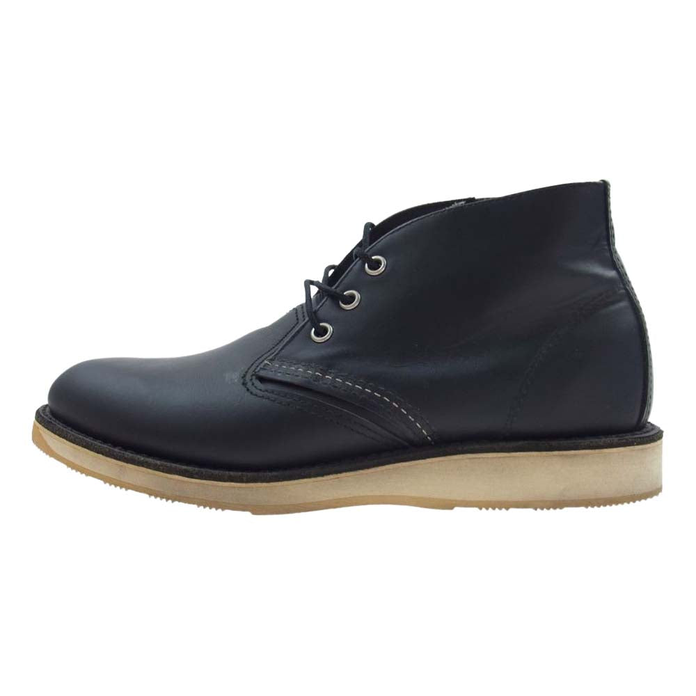 RED WING レッドウィング 3148 CLASSIC CHUKKA クラシックチャッカ ワークブーツ ブラック系 26.5cm【中古】
