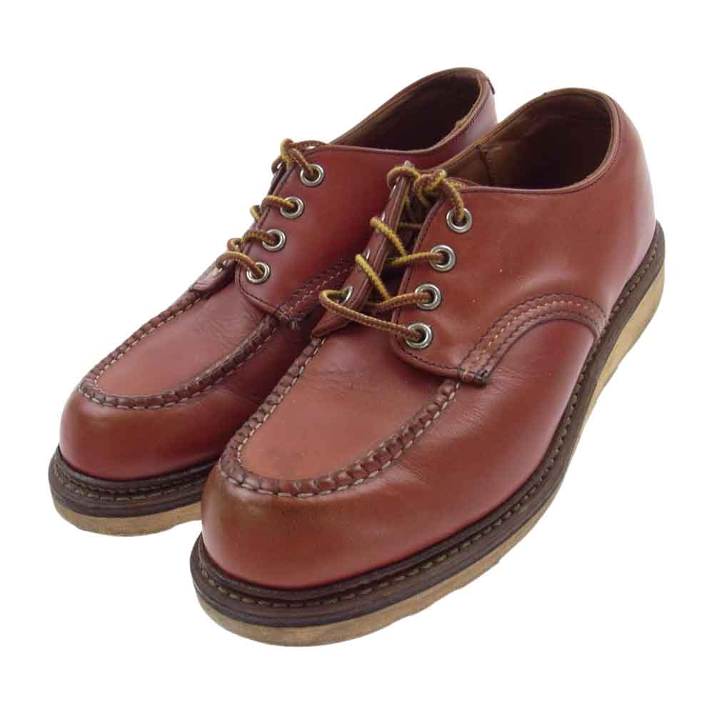 RED WING レッドウィング 8103 羽タグ Work Oxford ワーク オックスフォード オロラセット ワーク ブーツ オレンジ系 25cm【中古】