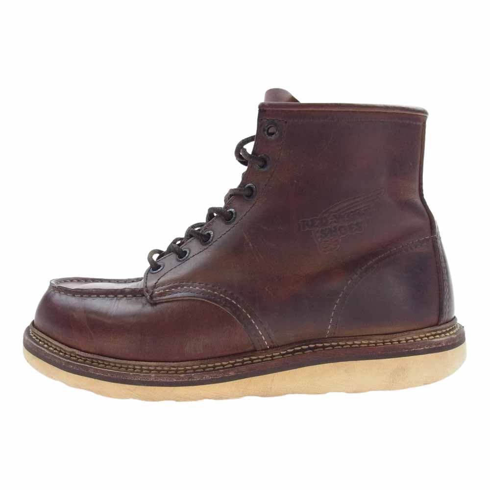 RED WING レッドウィング 1907 CLASSIC MOC TOE クラシックモックトゥ ワークブーツ ブラウン系 7 1/2【中古】
