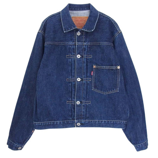 Levi's リーバイス 71506-XX 大戦モデル 復刻 ビックE デニム ジャケット インディゴブルー系 38【中古】