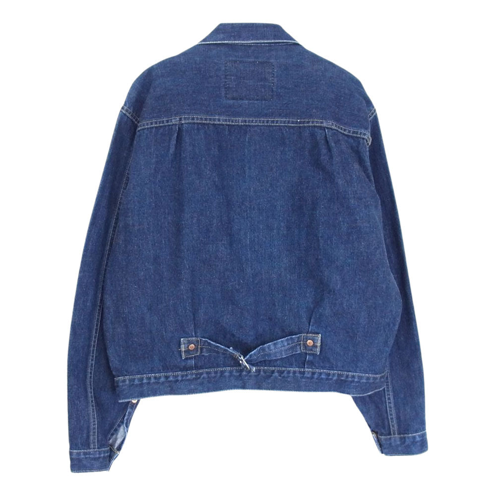 Levi's リーバイス 71506-XX 大戦モデル 復刻 ビックE デニム ジャケット インディゴブルー系 38【中古】