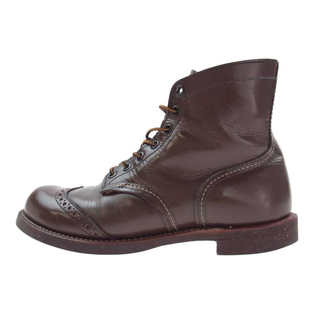 RED WING レッドウィング 8127 Brogue Ranger ブローグ レンジャー ワーク ブーツ ブラウン系 26.5cm【中古】