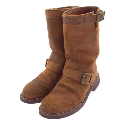 RED WING レッドウィング 8123 羽タグ IRONSMITH アイアンスミス スエード ブーツ ブラウン系 26.5cm【中古】