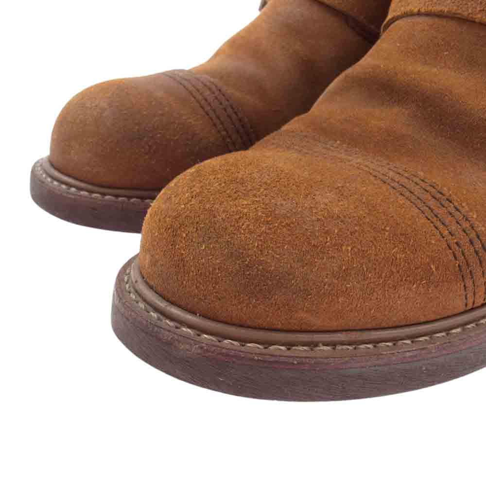 RED WING レッドウィング 8123 羽タグ IRONSMITH アイアンスミス スエード ブーツ ブラウン系 26.5cm【中古】
