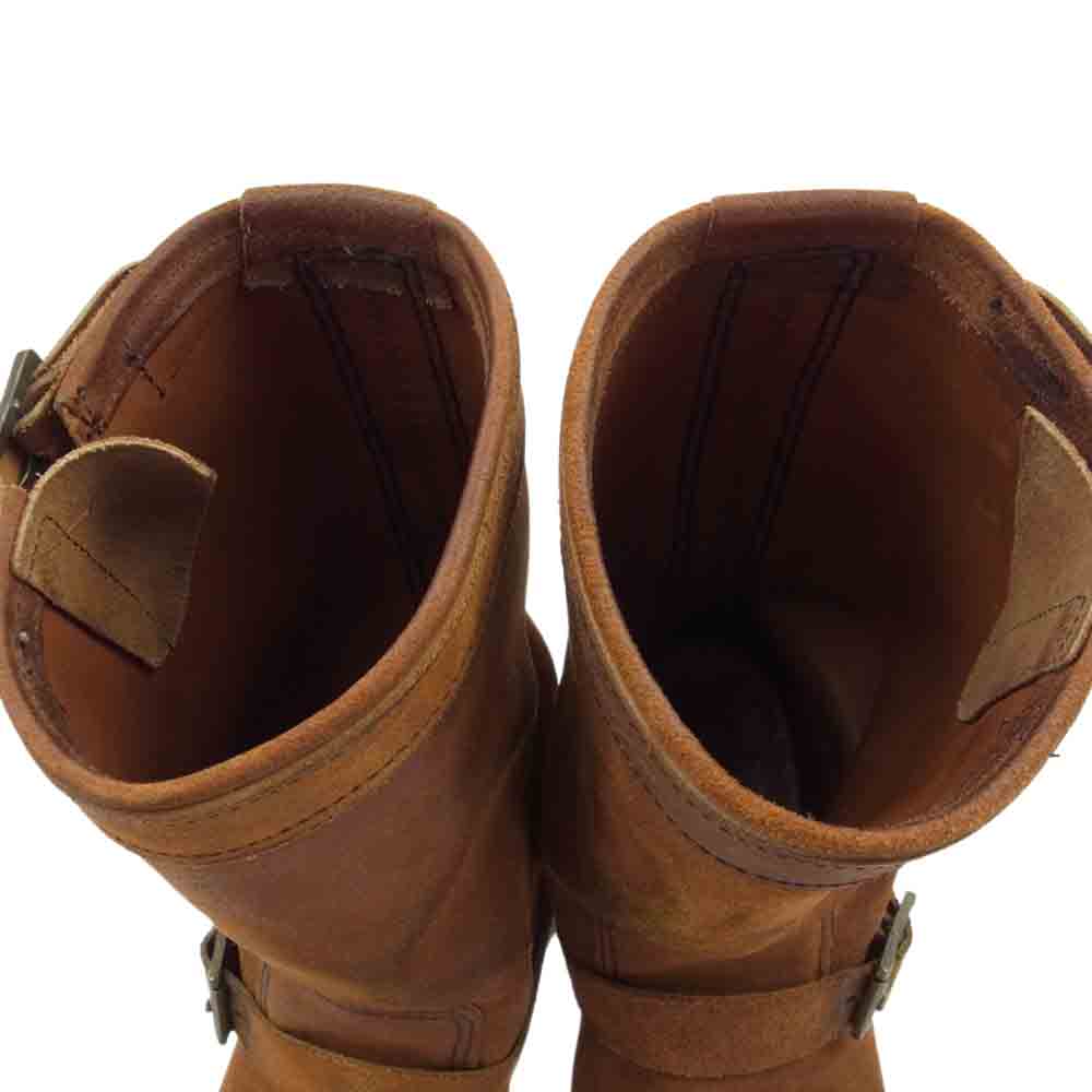RED WING レッドウィング 8123 羽タグ IRONSMITH アイアンスミス スエード ブーツ ブラウン系 26.5cm【中古】
