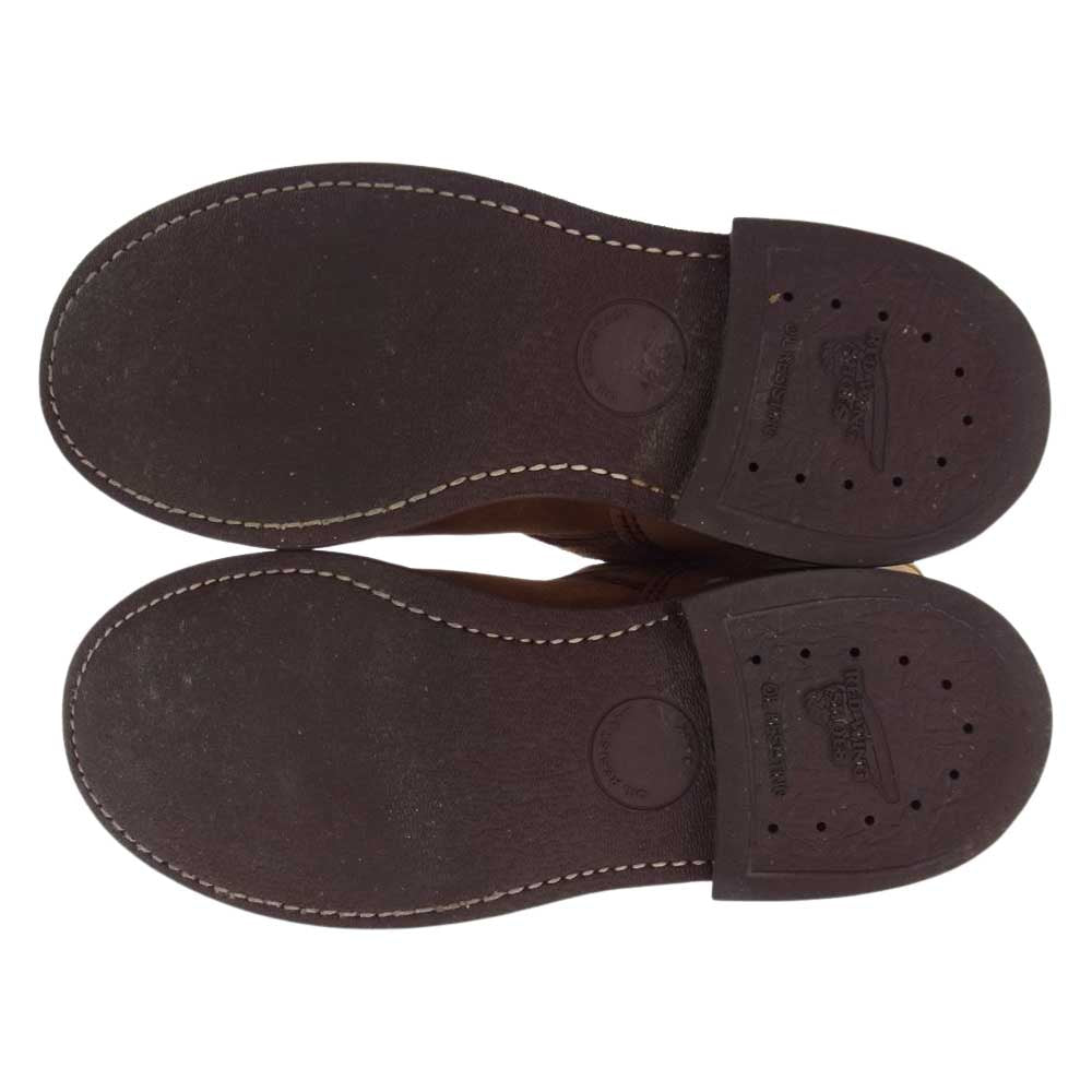 RED WING レッドウィング 8123 羽タグ IRONSMITH アイアンスミス スエード ブーツ ブラウン系 26.5cm【中古】