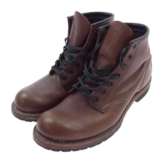 RED WING レッドウィング 9016 羽タグ BECKMAN BOOT ベックマン ワーク ブーツ ブラウン系 26cm【中古】