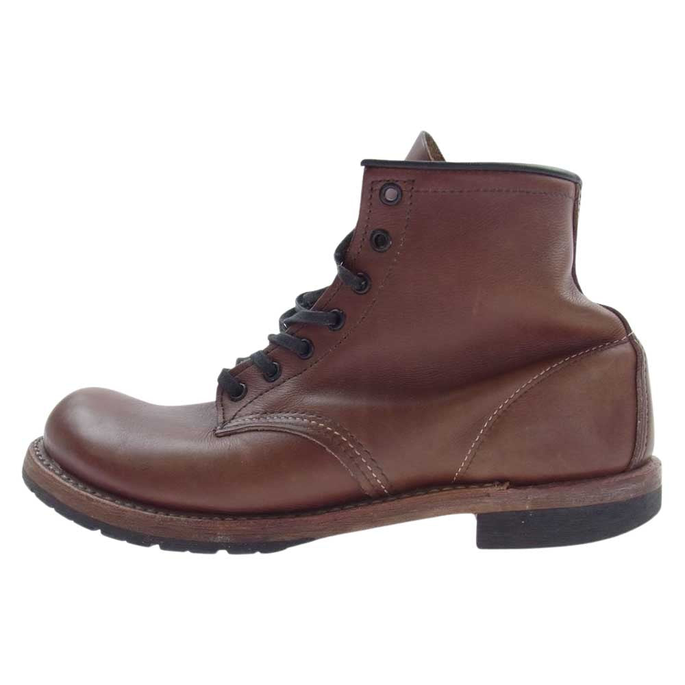 RED WING レッドウィング 9016 羽タグ BECKMAN BOOT ベックマン ワーク ブーツ ブラウン系 26cm【中古】