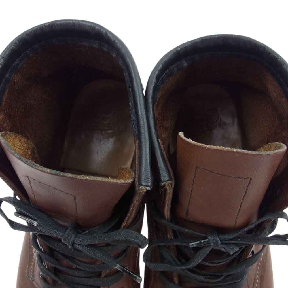 RED WING レッドウィング 9016 羽タグ BECKMAN BOOT ベックマン ワーク ブーツ ブラウン系 26cm【中古】