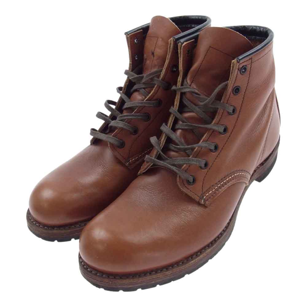 RED WING レッドウィング 9022 羽タグ BECKMAN BOOTS ベックマン ワーク ブーツ  ブラウン系 26.5cm【中古】