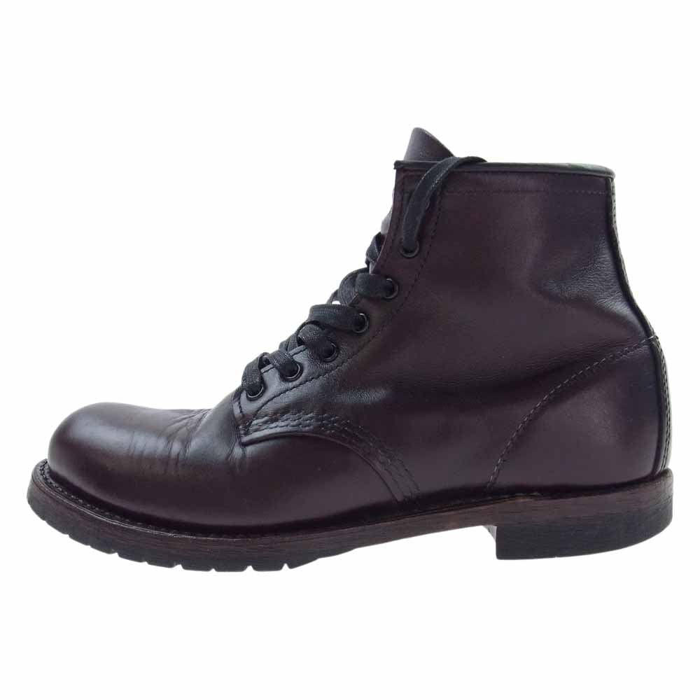 RED WING レッドウィング 9011 羽タグ BECKMAN ベックマン レースアップ ブーツ ダークブラウン系 260.cm【中古】