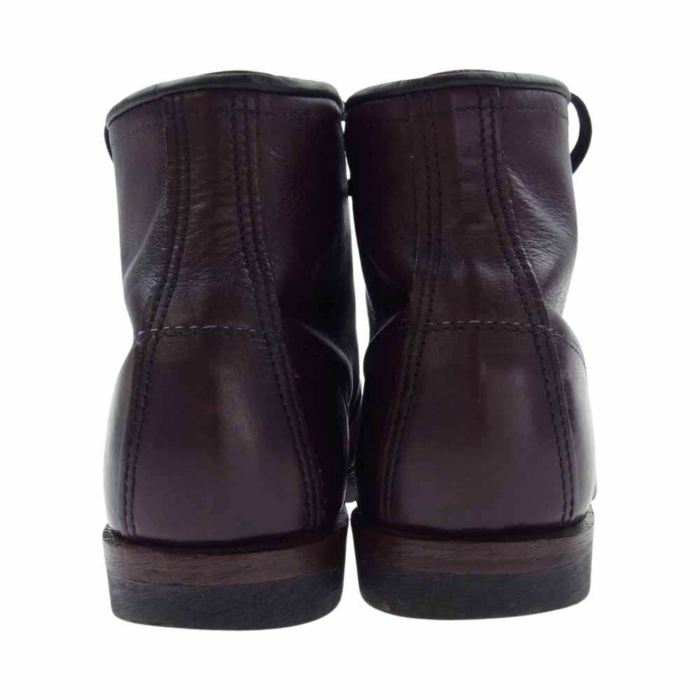 RED WING レッドウィング 9011 羽タグ BECKMAN ベックマン レースアップ ブーツ ダークブラウン系 260.cm【中古】