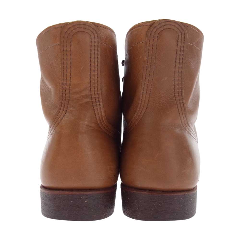 RED WING レッドウィング 8011 羽タグ IRON RANGE MANSON アイアン レンジ マンソン ワーク ブーツ ブラウン系 26.5cm【中古】