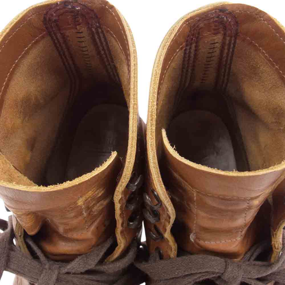 RED WING レッドウィング 8011 羽タグ IRON RANGE MANSON アイアン レンジ マンソン ワーク ブーツ ブラウン系 26.5cm【中古】