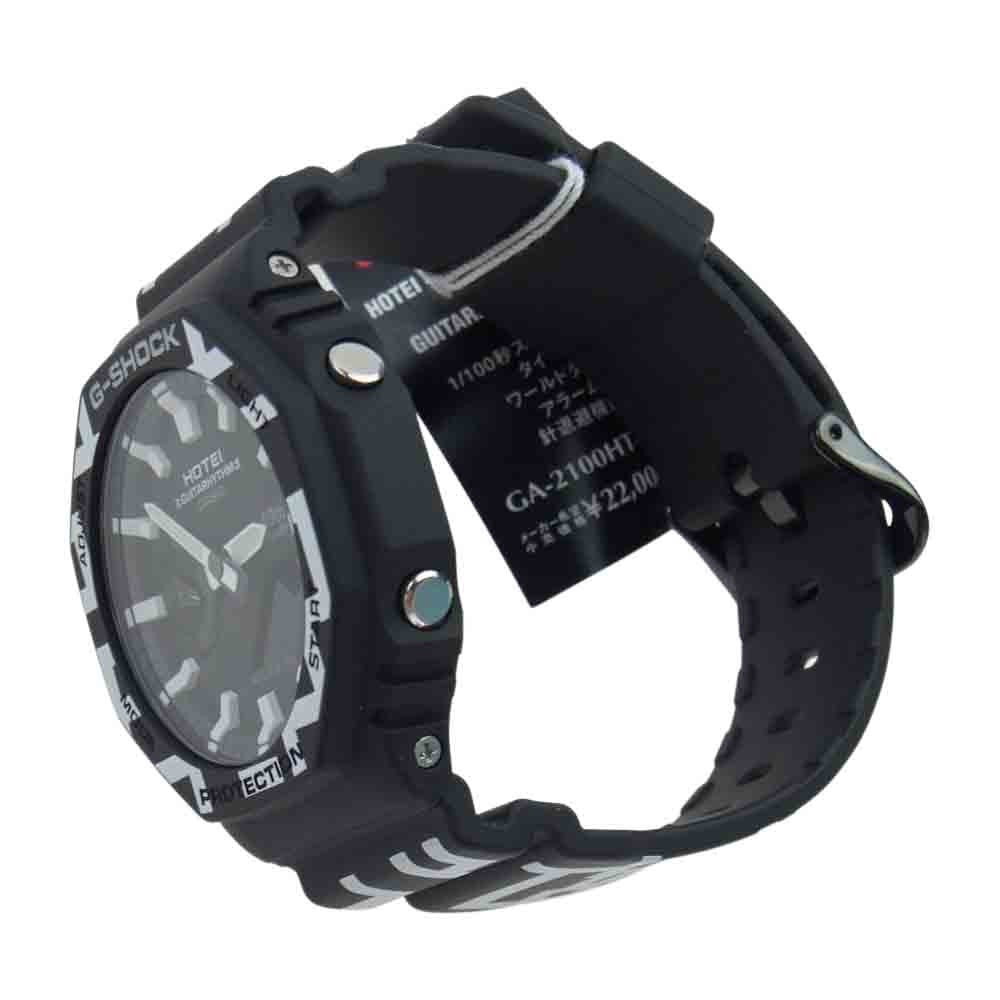 G-SHOCK ジーショック GA-2100HT-1AJR HOTEI 40th ANNIVERSARY GUITARHYTHM MODEL 布袋寅泰 コラボモデル クォーツ 腕時計 ブラック系【新古品】【未使用】【中古】