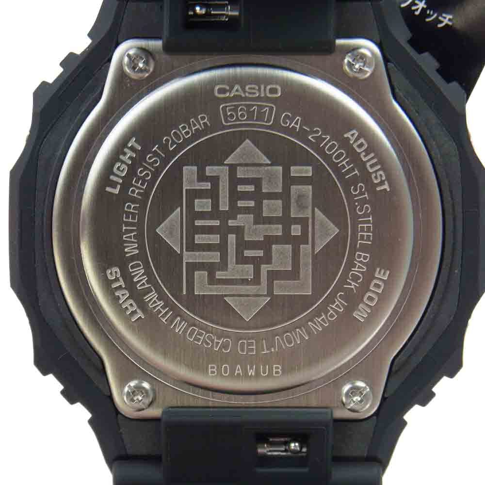 G-SHOCK ジーショック GA-2100HT-1AJR HOTEI 40th ANNIVERSARY GUITARHYTHM MODEL 布袋寅泰 コラボモデル クォーツ 腕時計 ブラック系【新古品】【未使用】【中古】
