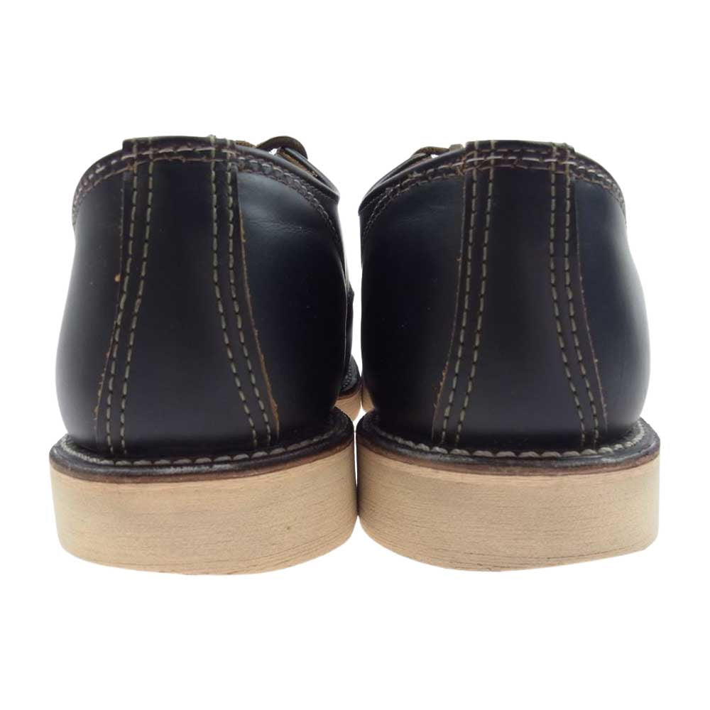 RED WING レッドウィング 9894 茶芯 犬タグ Irish Setter WORK OXFORD Black Klondike アイリッシュ セッター ワーク オックスフォード ブラック クロンダイク ワーク ブーツ ブラック系 8D【中古】