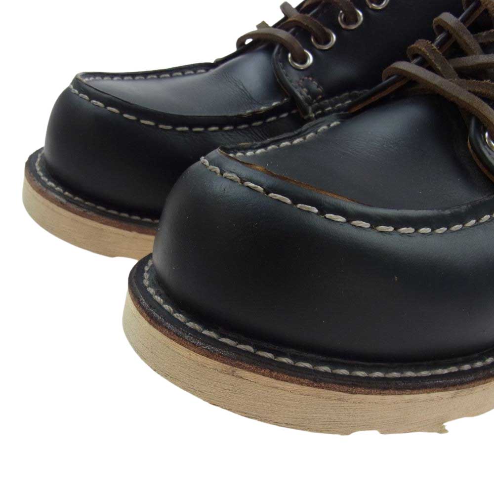 RED WING レッドウィング 9894 茶芯 犬タグ Irish Setter WORK OXFORD Black Klondike アイリッシュ セッター ワーク オックスフォード ブラック クロンダイク ワーク ブーツ ブラック系 8D【中古】