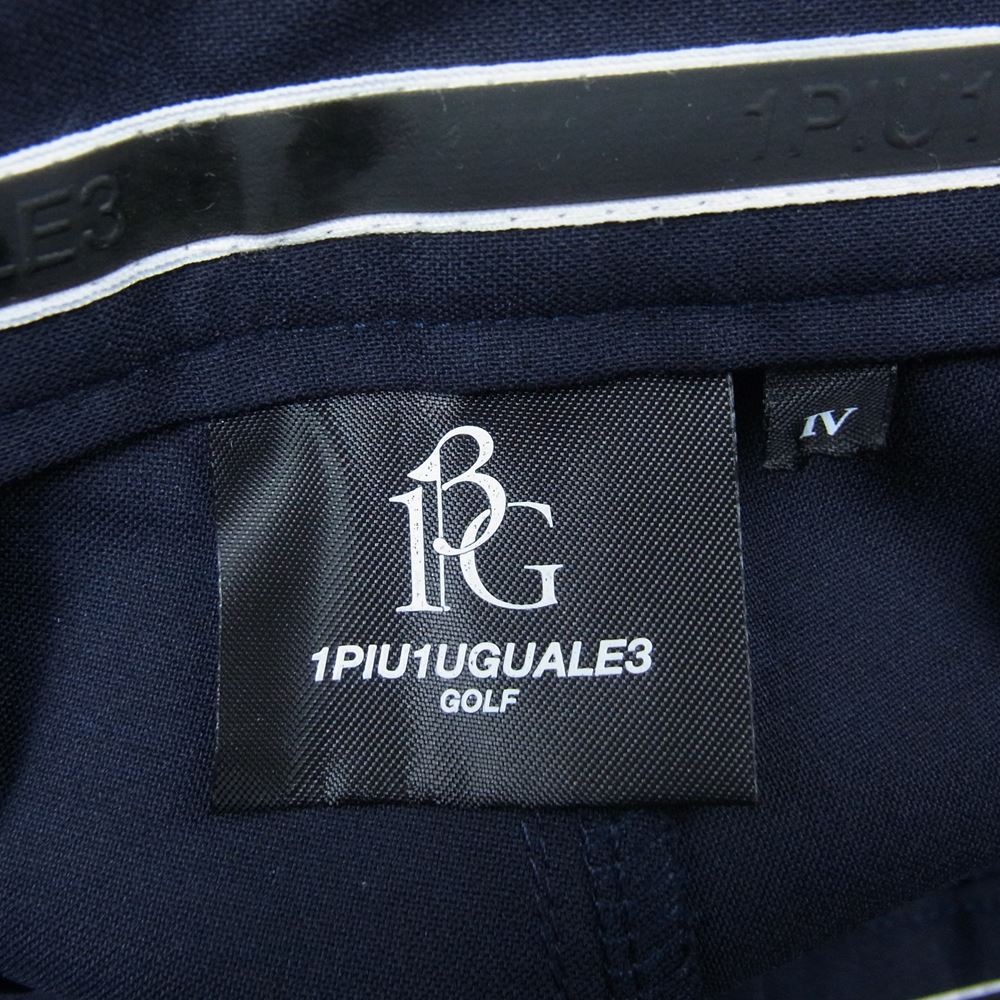1piu1uguale3 ウノピュウノウグァーレトレ GRP066 PRY088 GOLF ゴルフ PLAYERS SHORTS TOGA LIMITED MODEL プレイヤーズ ショーツ ハーフパンツ ネイビー系 4【中古】