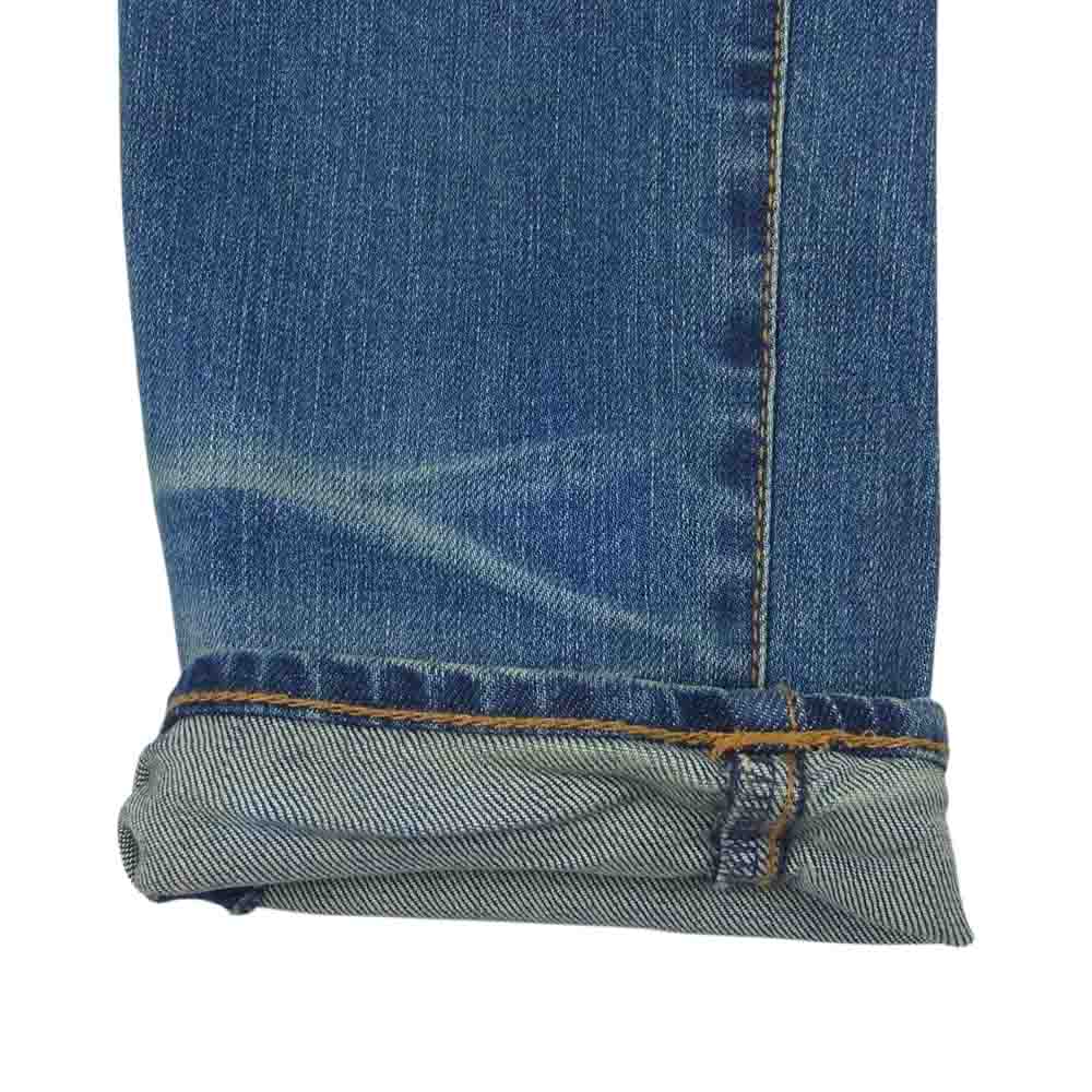 1piu1uguale3 ウノピュウノウグァーレトレ MRP397 CTU198 9 TAPERED BANDANA DENIM テーパード バンダナ デニムパンツ インディゴブルー系 4【中古】