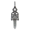 CHROME HEARTS クロムハーツ（原本無） DOUBLE DAGGER ダブルダガー ペンダント シルバー系【中古】