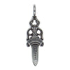 CHROME HEARTS クロムハーツ（原本無） DOUBLE DAGGER ダブルダガー ペンダント シルバー系【中古】