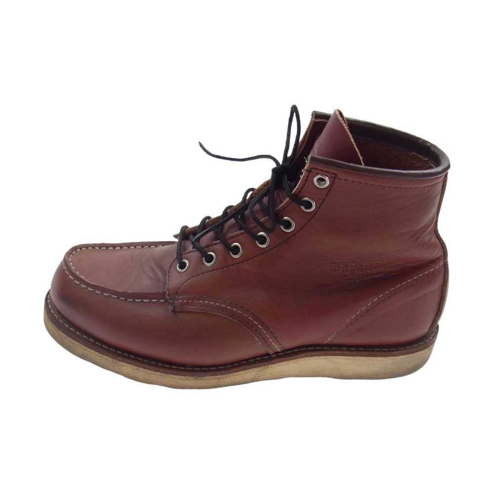 RED WING レッドウィング 8875 6inch CLASSIC MOC TOE モックトウ アイリッシュセッター ブーツ ブラウン系 US8E【中古】