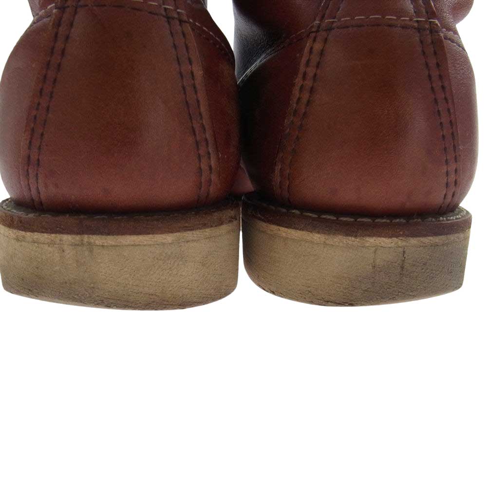 RED WING レッドウィング 8875 6inch CLASSIC MOC TOE モックトウ アイリッシュセッター ブーツ ブラウン系 US8E【中古】