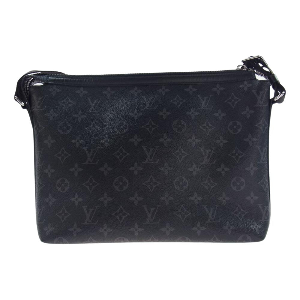 LOUIS VUITTON ルイ・ヴィトン M44223 オディセ メッセンジャー PM モノグラム エクリプス ショルダー バッグ ブラック系【中古】