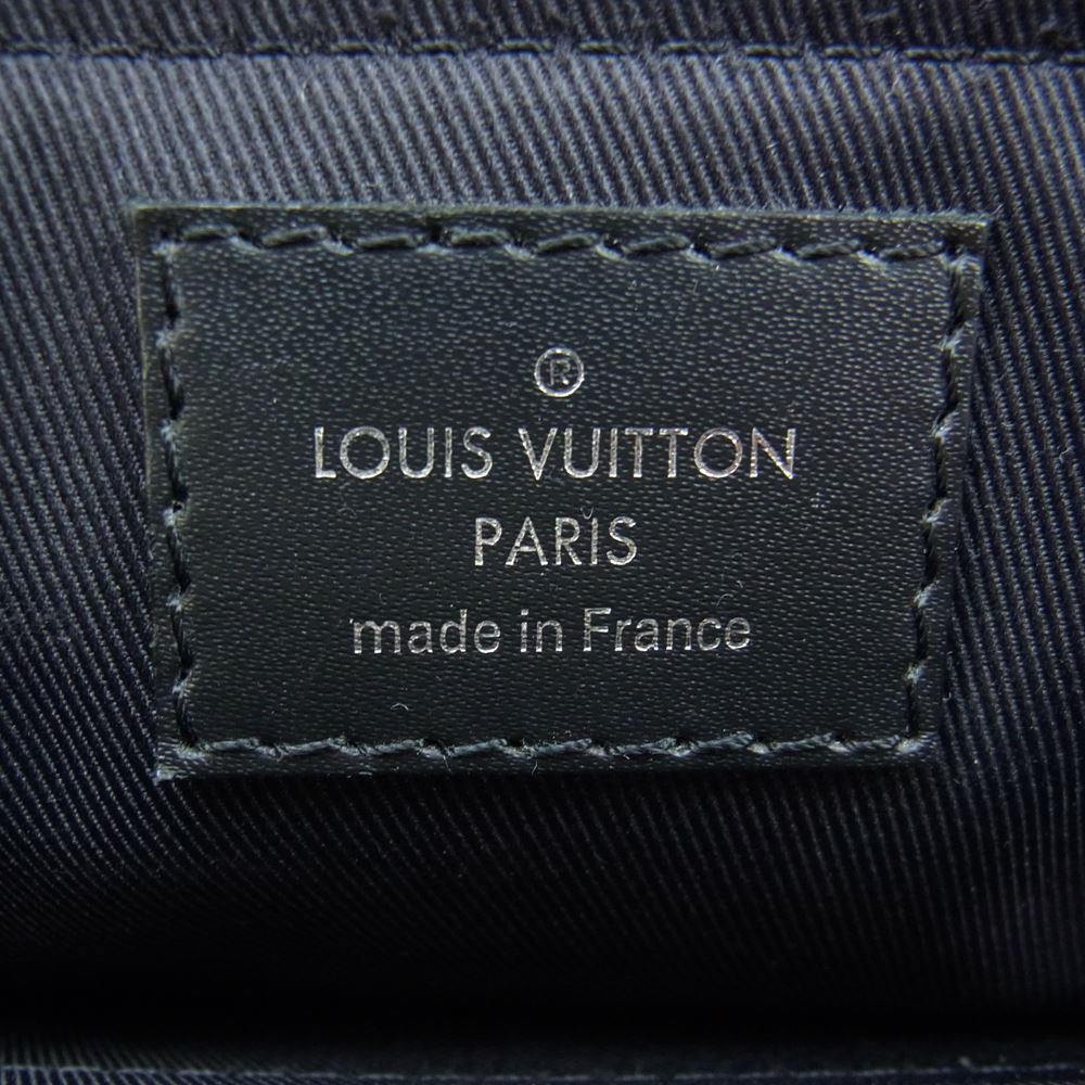LOUIS VUITTON ルイ・ヴィトン M44223 オディセ メッセンジャー PM モノグラム エクリプス ショルダー バッグ ブラック系【中古】